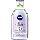 NIVEA MicellAIR 3 in 1 Sensitive Micellar Water (400ml), Cleansing Micellar Water for Sensitive Skin, Effective Make Up Remov