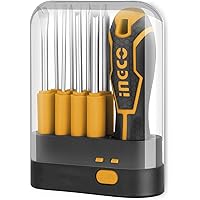 INGCO ドライバーセット 9点組 交換可能 工具セット 精密ドライバー AKISD0901