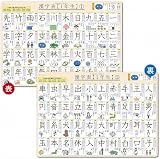 下敷き 小学生 漢字1年生 A4(21×29.7cm) 角丸・両面タイプ 書きやすい Archest