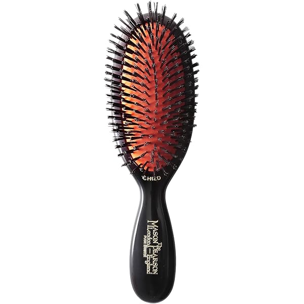 Mason Pearson Pocket Bristle Dark Ruby Hair Brush Body : Amazon