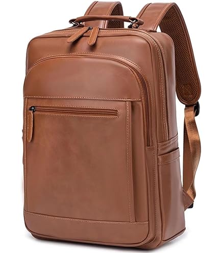 Amazon.co.jp: メンズ 本革 16インチPC対応 A4 レザー 大容量 多機能