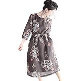 Amazon Co Jp フレンチパヴェ Cawaii ふんわり ギャザーポケット ストライプ ワンピース 半袖 紺色 レディース ゆったり 体型カバー 部屋着 楽ちん 上品 おしゃれ 服 ファッション小物