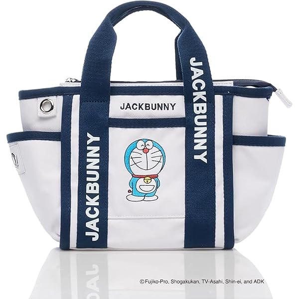 ジャックバニー　カートバッグ　大里桃子プロモデル　ホワイト　新品未使用 ゴルフアパレル「Jack Bunny!!」と契約プロゴルファー大里桃子