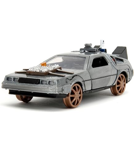 Amazon.co.jp: Back to The Future Part III 1:32 Time Machine Die