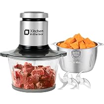 Amazon.co.jp: Kitchen in the box フードプロセッサー2L大容量 2種類