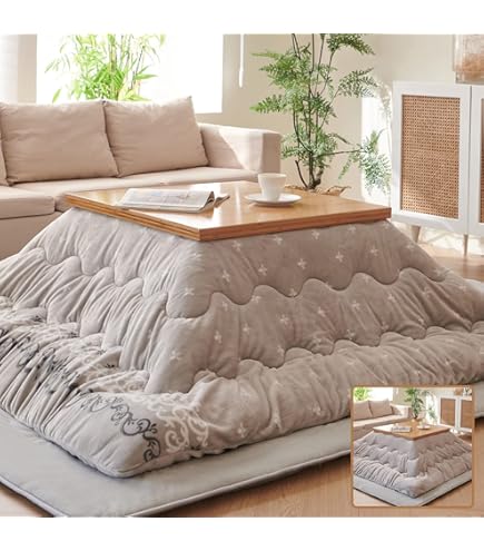 Amazon｜山甚物産 こたつ敷き布団 正方形 190×190cm 綿100％ ウレタン