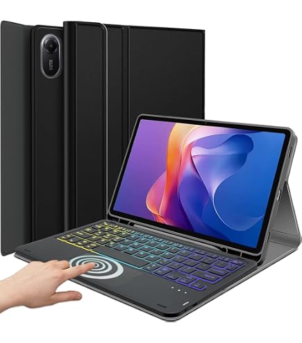Xiaomi Redmi Pad Pro Keyboard - Bluetooth Keyboard Case (Black