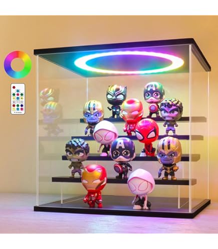 雪花ラミィフィギュア ショーケース セット Amazon.co.jp: 専用