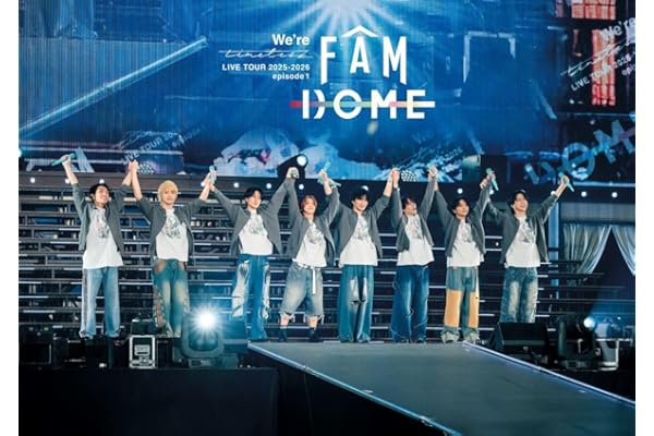 We're timelesz LIVE TOUR 2025-2026 episode 1 FAM DOME (通常盤)(3枚組) [Blu-ray]