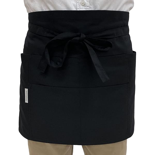 Amazon.co.jp: [アタックワーカー] エプロン 前掛け デニム腰下