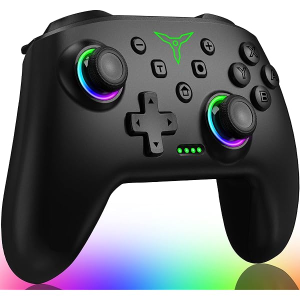 Amazon.co.jp: Switch 2 コントローラー 9色RGBライト 光る スイッチ