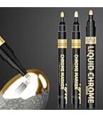 Amazon | Elegirme 金色 ペン ゴールドマーカーペン 2種類のペン