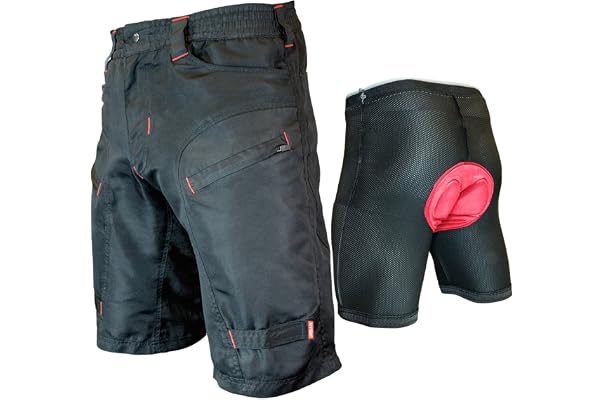 Kids Mountain Bike MTB Cargo Shorts 