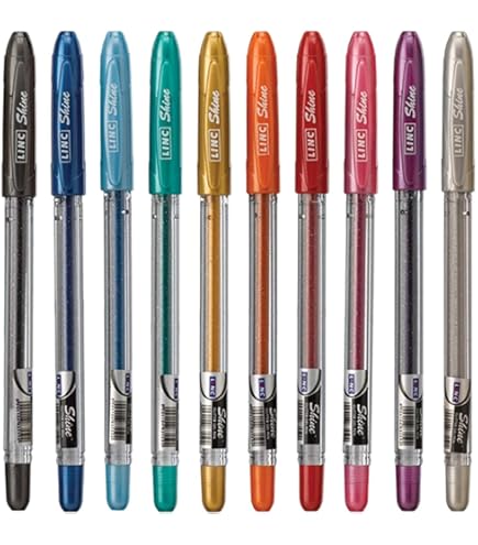 Amazon | Shine Glitter Gelペン10 pk – Assorted | ジェル