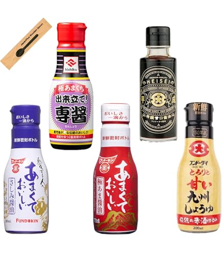 Amazon.co.jp: 【鹿児島 醤油セット】 甘口 さしみ醤油 200ml + 専醤