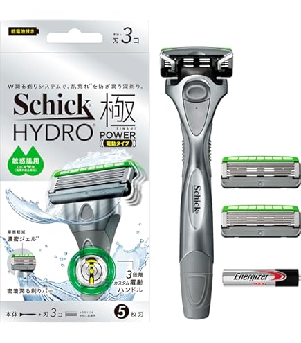 Gillette ジレット スキンガード 電動タイプ 替刃