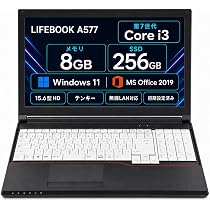 Amazon.co.jp: 【整備済み品】富士通 LIFEBOOK A577 15.6型ノート