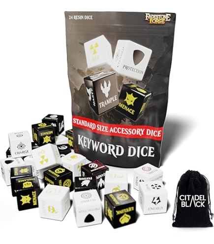 Amazon.co.jp: Citadel ブラック MTG マナダイス プレミアムサイコロ16