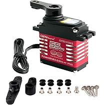 Amazon | DIYmall GX3255BLS デジタルサーボ 7.4V 55KG 高トルク
