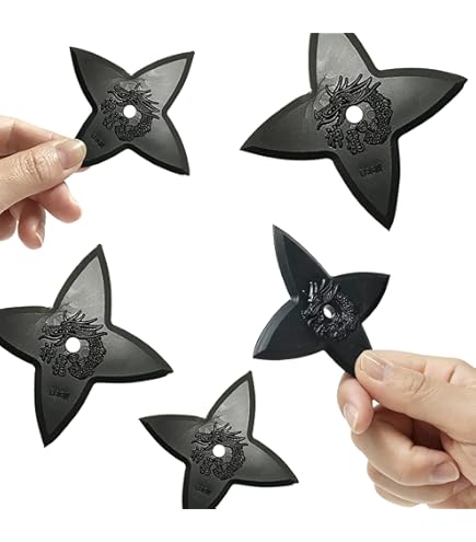 Amazon.co.jp: しのびや.com 手裏剣道場セット お手軽手裏剣的あて