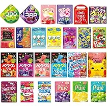 アミューズメントお菓子！グミまとめ売りセット！ Amazon | グミ 詰め合わせ お楽しみ セット (ゆっくんのお菓子