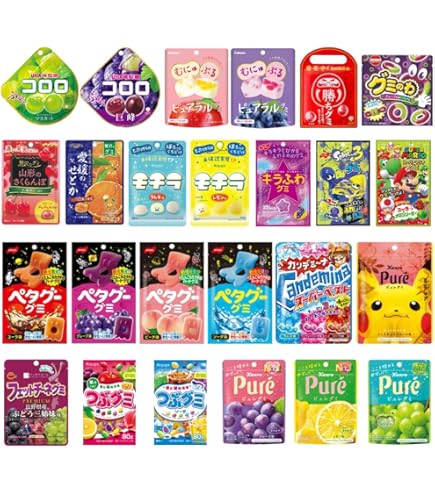 Amazon | 【10個セット】 人気 グミ ランダム 10個セット 詰め合わせ