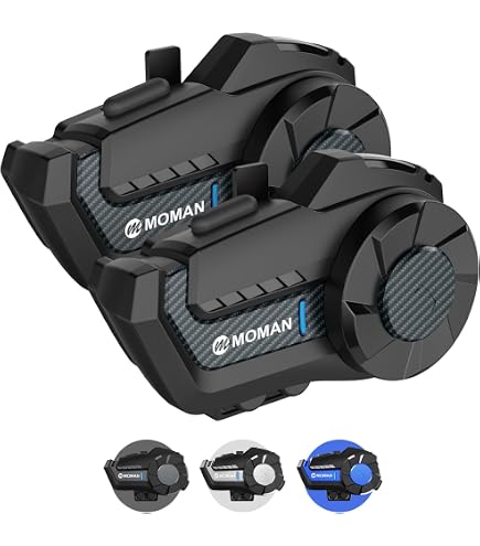 Amazon.co.jp: Moman Motorcycle Helmet Headsets, H2 Wireless Helmet