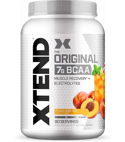 XTEND RECOVERY + レモン味 XTEND Original Elite BCAA Sport Powder, Sugar-Free, Workout Muscle