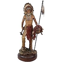 Amazon.co.jp: Ebros Gift Battle Ready War Path ネイティブ