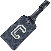 【正規品】COACH コーチ　ネームタグ シグネチャー ラゲッジタグ Amazon.co.jp: [コーチ] ネームタグ ラゲージタグ ラゲッジタグ メンズ