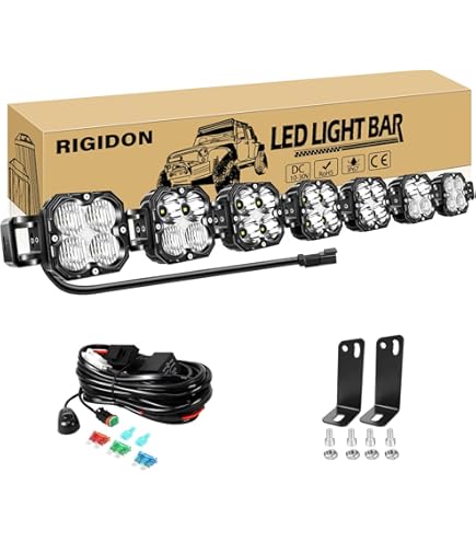 Amazon.co.jp: RIGID INDUSTRIES - 360シリーズ 4インチ LED オフ 
