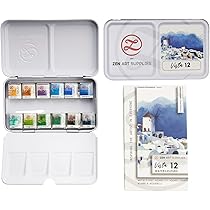 Amazon | ZenART Supplies プロフェッショナル水彩絵の具セット