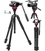 Amazon | マンフロット(Manfrotto) MVH502AHビデオ雲台+MT055XPRO3