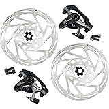 TRP SPYRE SLC Road Carbon Mechancial Disc Brake Set 160mm Rotor, Front and Rear, MH1702