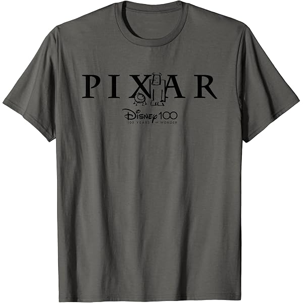 Amazon | Pixar Animation Studios Luxo Jr. ホワイトロゴ Tシャツ | T