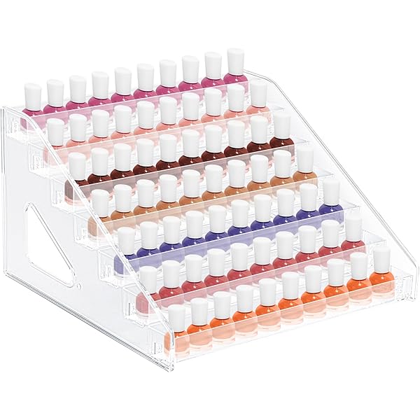 Amazon | ネイル収納ケース 大容量メイクボックス 透明アクリル製