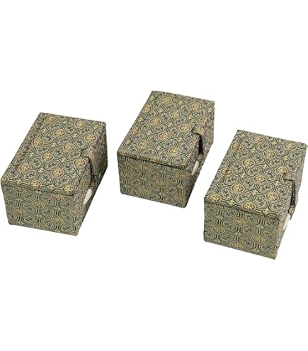 Amazon | 弘梅堂 篆刻 印箱 印鑑ケース 大（20～25mm×50mm）布貼