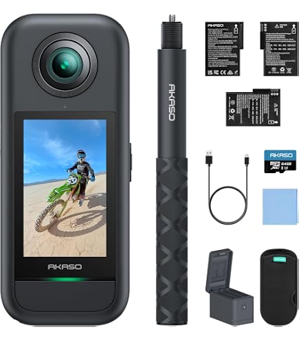 Arashi Vision Insta360 ONE X2 ポケットサイズ360度撮影アクションカメラ