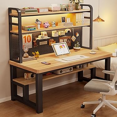 送料込！イタリア　Plastium ART Logico パソコンデスク 棚PC パソコンラック 幅90cm 奥行43cm キーボードスライダー サブテーブル