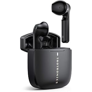 ワイヤレスイヤホン TaoTronics 完全ワイアレス Bluetooth 5.2 インナーイヤーイヤホン 最新MCS…