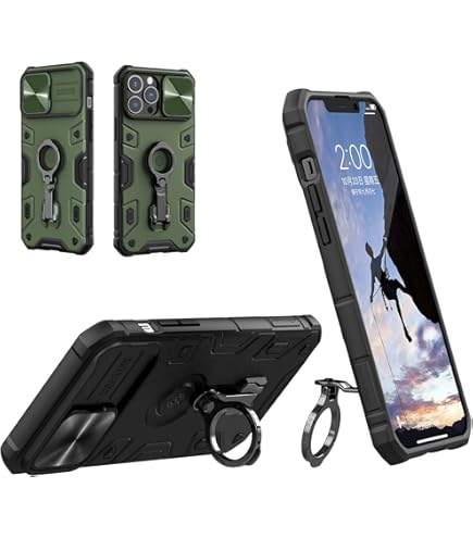 IPhone 14 Pro用ケース 360°リング フィルム付 6.1インチ Amazon.co.jp: iPhone 14 Pro 6.1 Compatible Smartphone Case