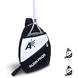 Alien Pros ラケットやその他の必需品用の軽量テニススリングバックパック-テニスをする時や生活の中ですばやく、そして簡単に詰めましょう。男性・女性用テニススリングバックパック