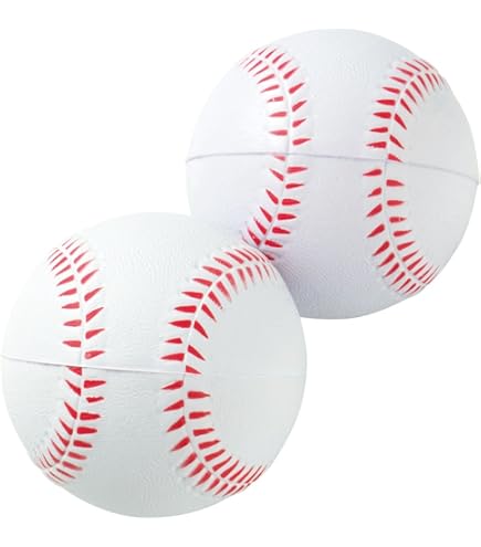 Amazon | プワボール 野球 野球ボール ソフトトレーニングボール