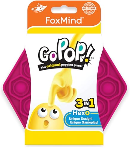 Amazon | 【正規品】 Go Pop! スクイーズ玩具 プッシュポップ 六角形