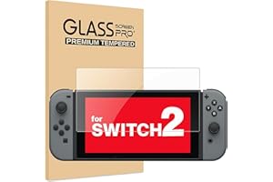 【2枚セット+30日保証】 slynx 保護フィルム switch2 / スイッチ2 強化ガラス 超高耐久 9H硬度 高透過率 99％ 指紋防止 撥水・撥油加工 傷・摩擦防止 気泡ゼロ 貼り付けキット付き 国内検品 国内セラー