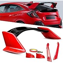 Amazon | YUANZHENGホンダ シビック ハッチバック リアウィング