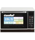 COMFEE オーブンレンジ 16L CF-EA162-BK ブラック Amazon | コンフィー(COMFEE') オーブンレンジ 16L フラット