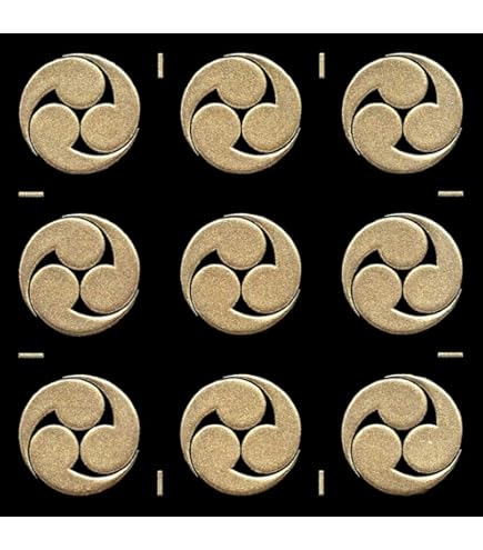 Amazon.co.jp: 家紋ステッカーシリーズ 2 織田瓜 織田信長 5cm