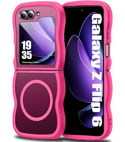 Amazon.co.jp: RUIKER Samsung galaxy z flip6 用 ケース 可愛い 韓国