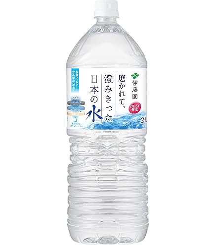 Amazon.co.jp: 伊藤園 磨かれて、澄みきった日本の水 信州 2L×6本